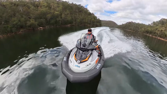 Sea-Doo Fish Pro lateral stability test and offshore fishing setup