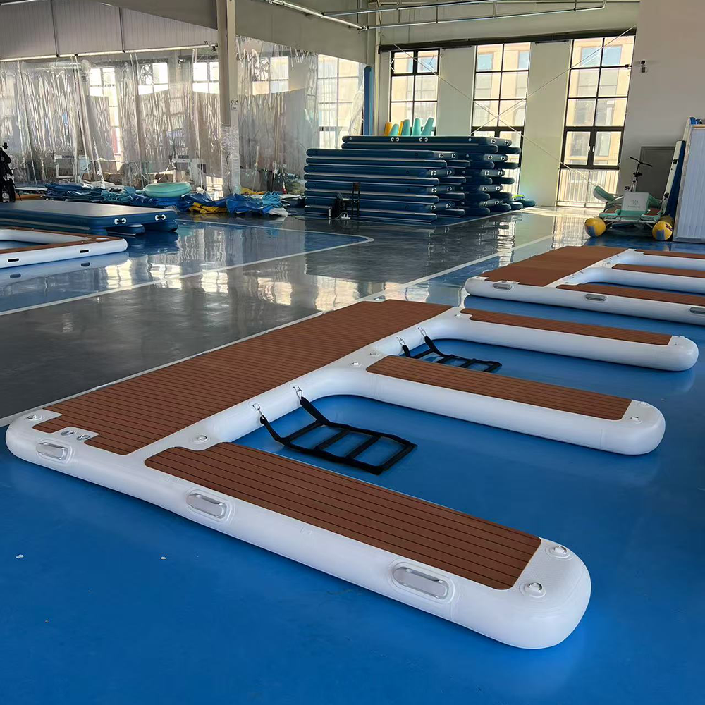 AirJain Inflatable  Floating E Shape Parking Dock for Jet Ski/Yacht/Boat