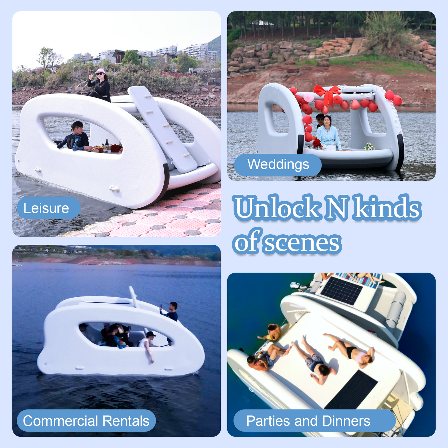AirJain High-Performance Inflatable Electric Boat