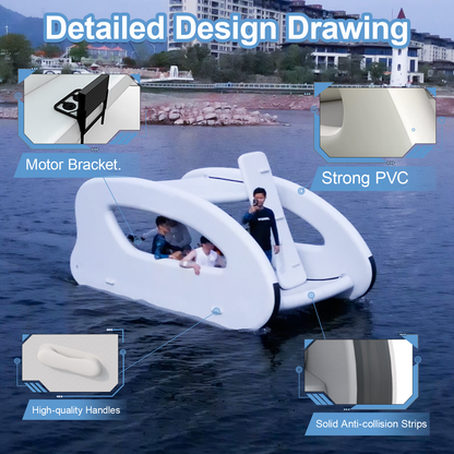 AirJain High-Performance Inflatable Electric Boat