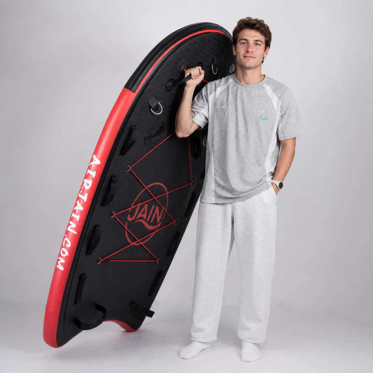 Jet Ski Rescue Sled | AirJain Pro Rescue Sled with EVA Deck & TPU Handles