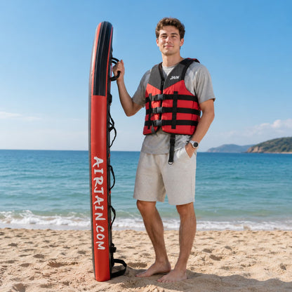 Jet Ski Rescue Sled | AirJain Pro Rescue Sled with EVA Deck & TPU Handles