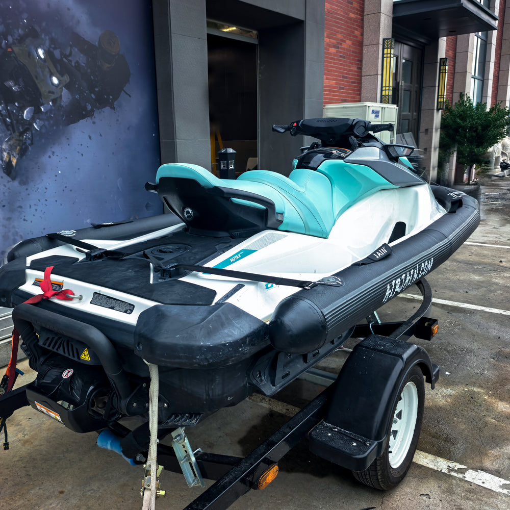50% Discount AirJain Inflatable Custom PWC Collar/Wing/Pontoon-Pro for Sea-Doo+Installation Kit