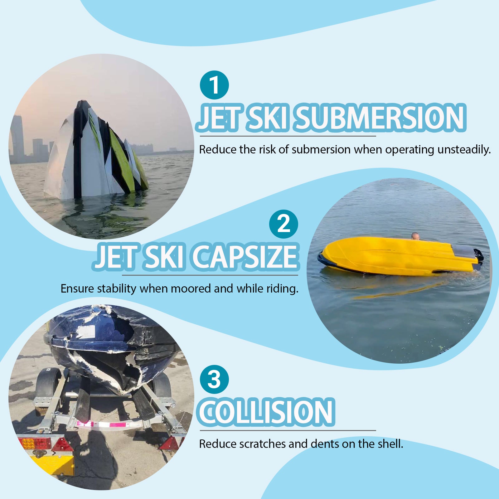 50% Discount AirJain 2025 NEW Inflatable Jet Ski Collar/Rib/Pontoon Ultra for Sea-Doo Spark