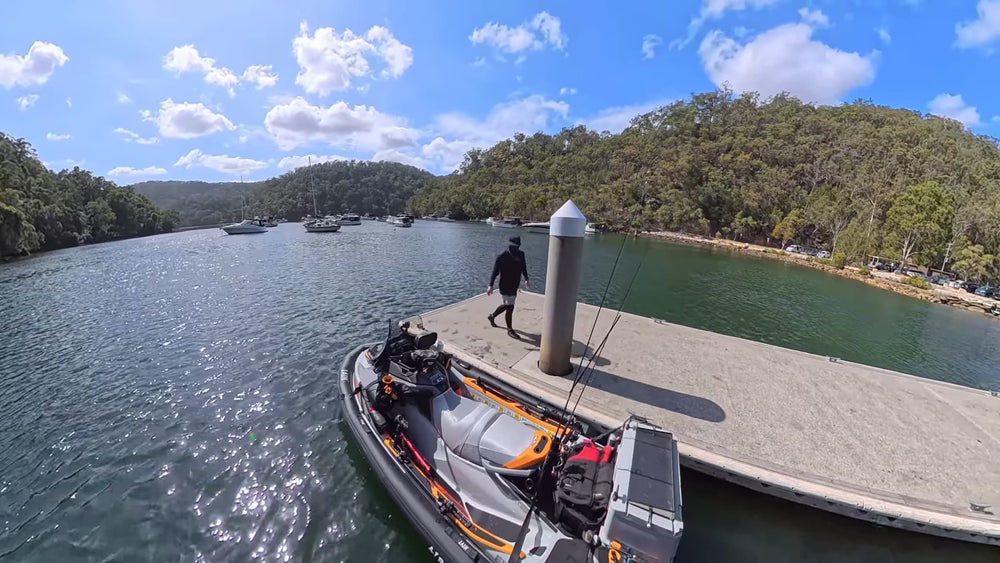 Airjain collar compatibility with Sea-Doo original retractable dock ties
